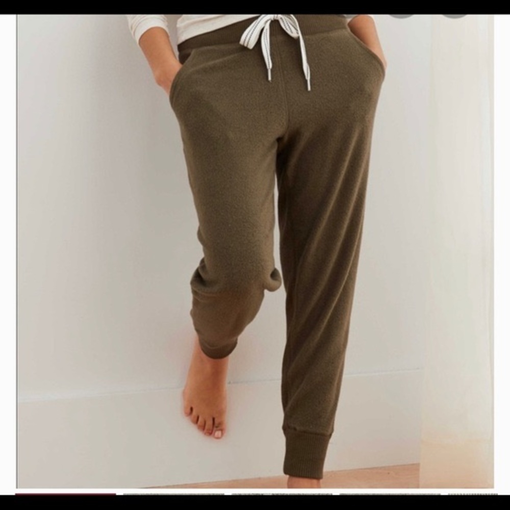 Aerie soft inside out joggers L